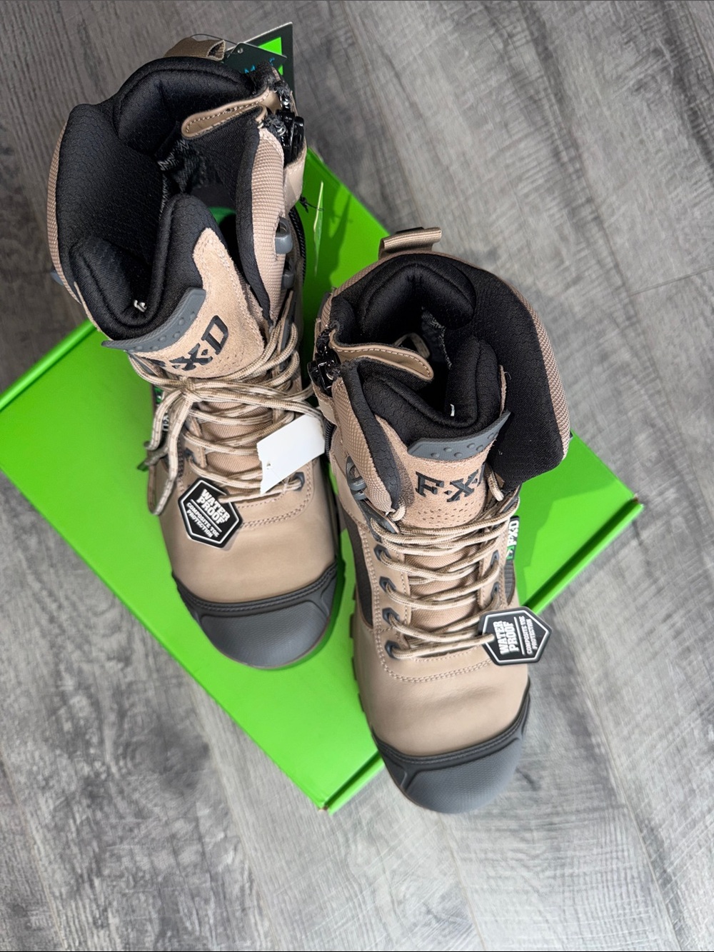 NWT! FXD Men’s composite toe work boot - Picture 2 of 10